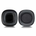 2pcs Protein Leather Replacement Earpads For Marshall Mid Bluetooth(Black with Snap-on)