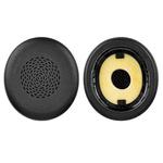 1 Pair Protein Leather Earpads For Jabra Evolve2 75(Black)