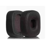 2pcs Sponge Earmuffs Replacement Earpads For Marshall Major IV, Model:Black Protein PU