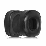 2pcs Sponge Earmuffs Replacement Earpads For Marshall Major IV, Model:Black Lambskin