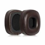 2pcs Sponge Earmuffs Replacement Earpads For Marshall Major IV, Model:Brown Lambskin