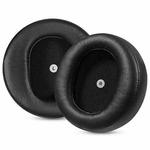 1 Pair Sponge Earmuffs Replacement Earpads For Audeze Maxwell, Model:Protein Leather(Black)