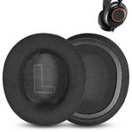 1 Pair Football Net Earpads For SteelSeries Arctis Nova Wired Headphones(Black Grey)