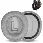 1 Pair Football Net Earpads For SteelSeries Arctis Nova Wired Headphones(Grey)