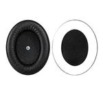 1 Pair Sponge Earmuffs Replacement Earpads For Audeze Mobius, Model:Protein Leather(Black)