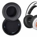 2pcs Protein Leather Earpads For SteelSeries Siberia 650(Black)