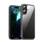 For iPhone 16 iPAKY YJ Series Transparent PC+TPU Phone Case(Grey)