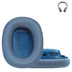 For Apple AirPods Max 2pcs Roller Cloth Magnetic Earphone Covers(Blue)