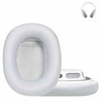 For Apple AirPods Max 2pcs Roller Cloth Magnetic Earphone Covers(Light Gray)