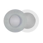 2pcs Self-adhesive Earpads For SteelSeries Siberia V1 / V2 / V3, Material:Ice Silk Fabric(Grey)