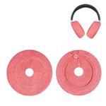 For Apple AirPods Max 2pcs Knitted Earphone Dust Cover(Pink)