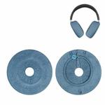 For Apple AirPods Max 2pcs Knitted Earphone Dust Cover(Blue)