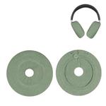 For Apple AirPods Max 2pcs Knitted Earphone Dust Cover(Green)