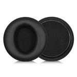 2pcs Protein Leather Earpads For Brookstone Yowu Selkirk Model Z 3G Cat Ear Headphone(Black)