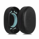 2pcs Snap-on Protein Leather Earpads For KEF M400(Black)