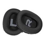 1 Pair Printing Insert Earpads For Somic G936N / G936, Material:Football Net Fabric(Black)