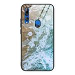 For Huawei Y9 Prime (2019) / P Smart Z Marble Pattern Glass Protective Case(DL06)