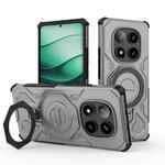 For Redmi Note 14 Pro 5G J-20 Solid Color MagSafe Magnetic TPU+PC Phone Case(Grey)