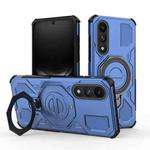For OnePlus Ace 5 Ultra 5G / Nord 5 J-20 Solid Color MagSafe Magnetic TPU+PC Phone Case(Blue)