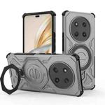 For Honor X60 Pro 5G J-20 Solid Color MagSafe Magnetic TPU+PC Phone Case(Grey)