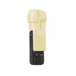 For DJI OSMO Pocket 3 Sunnylife Colorful Gimbal Cover Camera Protector Screen Protective Case(Yellow)