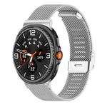 For Samsung Galaxy Watch 8 / 8 Classic / Ultra 2 22mm xDfind Buckle Metal Mesh Watch Band(Silver)