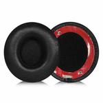 1 Pair Lambskin Replacement Earpads For Beats Solo3 / Solo2 Wireless(Black)