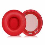 1 Pair Lambskin Replacement Earpads For Beats Solo3 / Solo2 Wireless(Red)