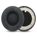 1 Pair Protein Leather Replacement Earpads For Beats Solo Pro(Black)