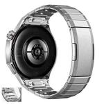 For Huawei Watch GT 5 Pro One Bead Side Slide Titanium Alloy Quick Release Watch Band(Titanium Color)