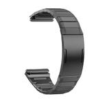 For Huawei Watch 4 Pro One Bead Bamboo Joint HW Buckle Titanium Alloy Watch Band(Grey)