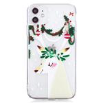 For iPhone 11 Pro Christmas Pattern TPU Protective Case(Elk)