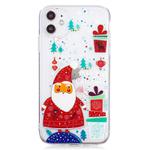 For iPhone 11 Pro Max Christmas Pattern TPU Protective Case(Santa Gift)