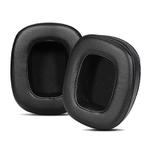 1 Pair Protein Leather Replacement Earpads For EDIFIER G5 / G50 / G35 / G3(Black)