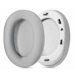 2pcs Ice Silk Cloth Snap-on Replacement Earpads For EDIFIER W800BT PLUS(Grey)