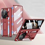 For Huawei Mate X6 GKK Integrated Magnetic Folding Supercar Phone Case(Red)