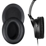 2pcs Protein Leather Replacement Earpads For EDIFIER H840 / H841P / K830 / G3 / K5000 / K6500(Black)