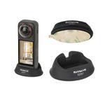 For Insta360 X5 / X4 Sunnylife Silicone Stand Base Car Base(Black)