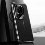 For Huawei Pura 70 Ultra Premium Electroplated Imitation Ultimate Design Phone Case(Black)