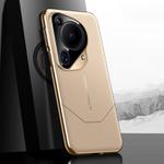 For Huawei Pura 70 Ultra Premium Electroplated Imitation Ultimate Design Phone Case(Gold)