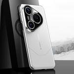 For Huawei Pura 80 Pro / 80 Pro+ 5G Premium Electroplated Imitation Ultimate Design Phone Case(White)