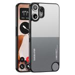For Nothing CMF Phone 2 Pro GKK Skin Feel Leather Phone Case(White Grey)