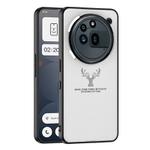 For Nothing Phone 3a Pro GKK Skin Feel Leather Elk Phone Case(White)