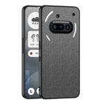 For Nothing Phone 3a GKK Skin Feel Leather Nylon Phone Case(Grey)