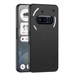 For Nothing Phone 3a GKK Skin Feel Leather Nylon Phone Case(Black)