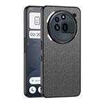 For Nothing Phone 3a Pro GKK Skin Feel Leather Nylon Phone Case(Grey)