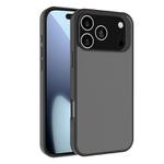 For iPhone 17 Pro Max Kalebol Frosted PC Hybrid TPU Phone Case(Black)