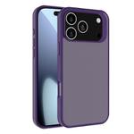 For iPhone 17 Pro Max Kalebol Frosted PC Hybrid TPU Phone Case(Dark Purple)