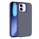 For iPhone 17 Kalebol Frosted PC Hybrid TPU Phone Case(Blue)