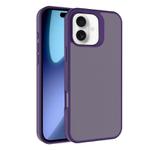 For iPhone 17 Kalebol Frosted PC Hybrid TPU Phone Case(Dark Purple)